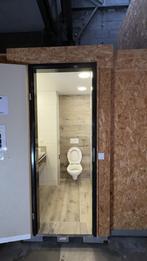 Prefab badkamerunit toilet unit sanitair evt 8 stuks, Ophalen of Verzenden, Zo goed als nieuw, Toilet