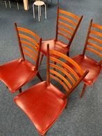 Cees Braakman voor Pastoe stoelen set van 4, Vier, Gebruikt, Vintage, Bruin