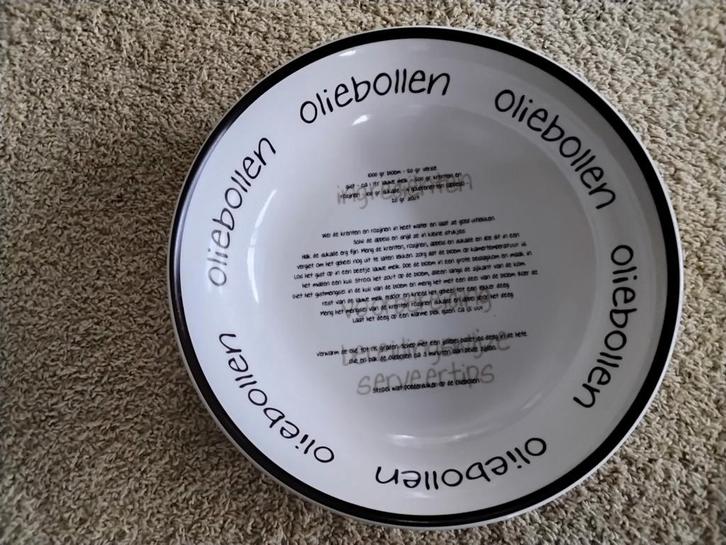 Oliebollen schaal helemaal gaaf, Diversen, Kerst, Ophalen of Verzenden