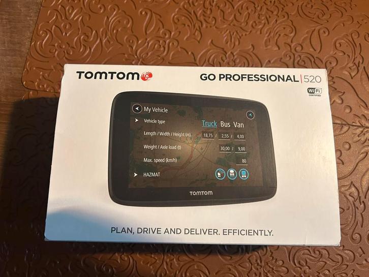 TomTom GO PROFESSIONAL 520, Auto diversen, Autonavigatie, Zo goed als nieuw, Ophalen of Verzenden