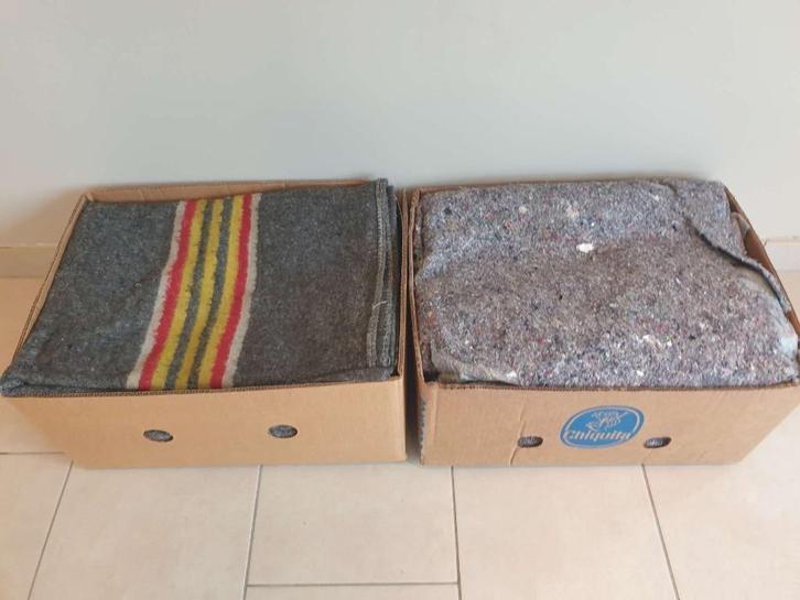 2 dozen verhuisdekens 150x200cm geweven stevig rood geel wit, Doe-het-zelf en Verbouw, Overige Doe-het-zelf en Verbouw, Nieuw