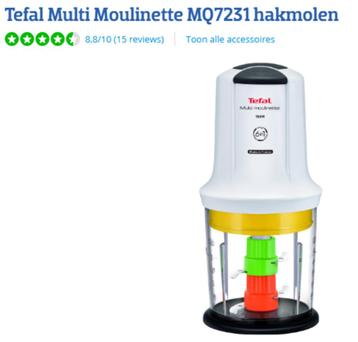 Tefal MQ7231 Multi Moulinette hakmolen beschikbaar voor biedingen