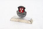 Medaille op voetstukje Poliomars  Breda stadswapen 1962, Postzegels en Munten, Nederland, Overige materialen, Verzenden
