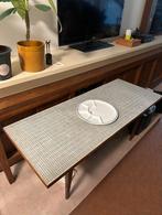Vintage West-Duitse Mosaïek Salontafel, Huis en Inrichting, Ophalen, 50 tot 100 cm, 100 tot 150 cm, 50 tot 75 cm
