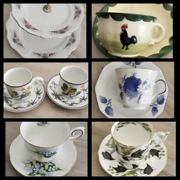 antiek serviesgoed in perfect staat los of alles in 1 koop beschikbaar voor biedingen