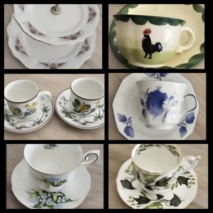 antiek serviesgoed in perfect staat los of alles in 1 koop, Antiek en Kunst, Antiek | Servies los, Ophalen of Verzenden