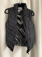 Body Warmer zwart met zilvere binnenkant. Mt S, Kleding | Dames, Bodywarmers, Ophalen of Verzenden, Zo goed als nieuw, Zwart
