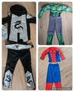 Verkleed kleding spiderman hulk en ninja carnaval 116 122, Kinderen en Baby's, Carnavalskleding en Verkleedspullen, Ophalen of Verzenden