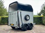 Zeer nette jonge 2 paards aluminium trailer met zadelkamer, Ophalen, Duitsland, Aluminium, Zo goed als nieuw