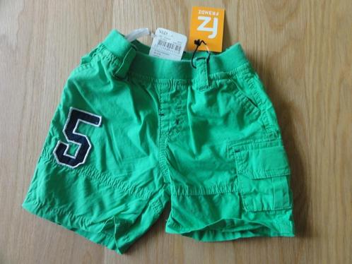 nieuw jongen groen zomer/sport broekje mt 74 Frendz, Kinderen en Baby's, Babykleding | Maat 74, Nieuw, Jongetje, Broekje, Ophalen of Verzenden