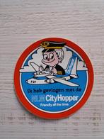 sticker NLM Cityhopper ( 2 ), Verzamelen, Ophalen of Verzenden, Zo goed als nieuw, Bedrijf of Vereniging