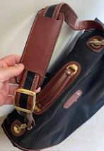 samsonite grote reistas kledingtas zwart bruin leatherlook, 30 cm of meer, Verzenden, Zwart, 80 cm of meer