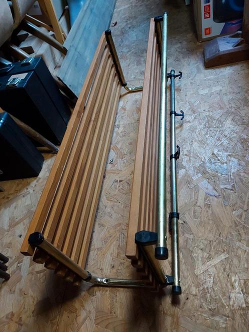 Habo design wandkapstok, Huis en Inrichting, Woonaccessoires | Kapstokken, Gebruikt, Wandkapstok, 100 tot 150 cm, Hout, Ophalen