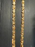 Prachtige 14 karaats gouden monte carlo ketting, Sieraden, Tassen en Uiterlijk, Kettingen, Ophalen of Verzenden, Goud