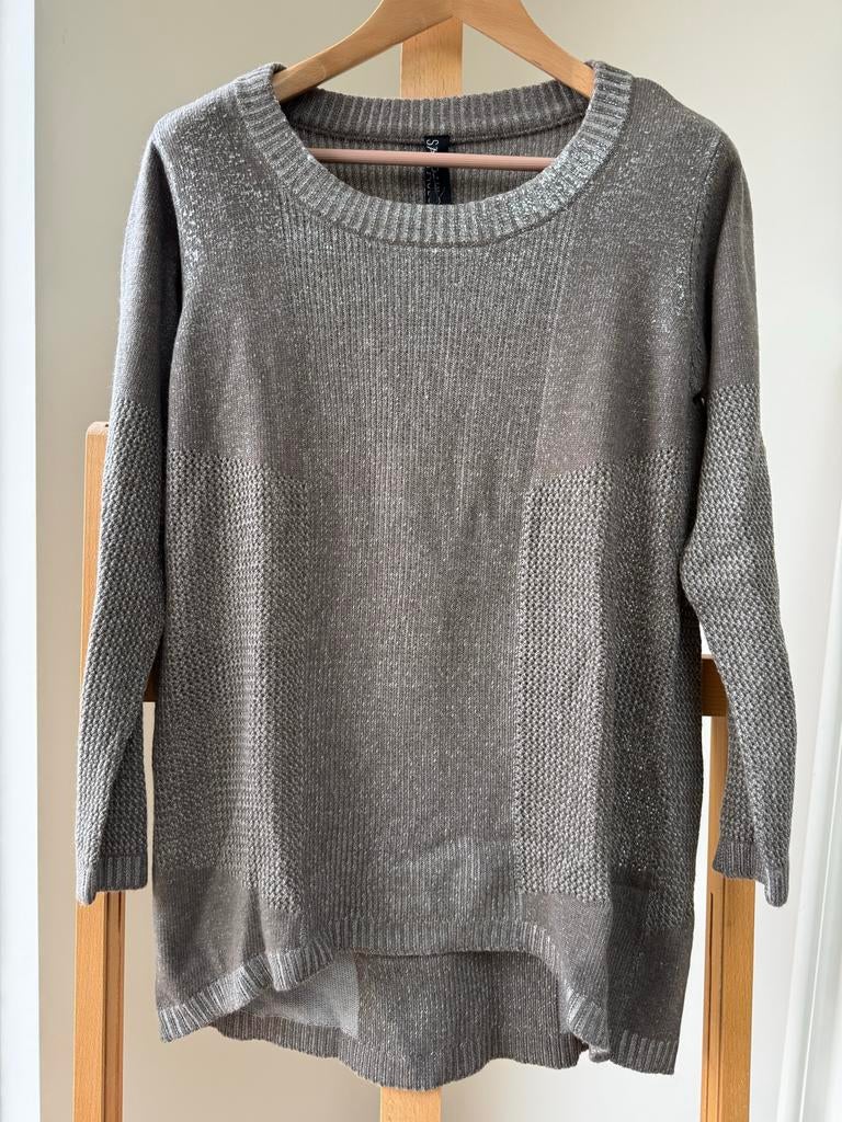 São Paulo trui met glimmetje - maat 46, Ophalen of Verzenden, Nieuw, Maat 46/48 (XL) of groter, Bruin