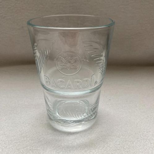 Bacardi glas met logo - nieuw, Verzamelen, Glas en Borrelglaasjes, Nieuw, Overige typen, Ophalen of Verzenden