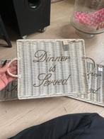 Riviera Maison Placemats Riet/Rattan (3 stuks), Ophalen of Verzenden, Gebruikt, Rechthoekig, Overige materialen