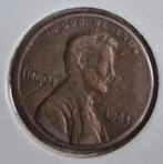 De afbeelding toont een Lincoln Cent uit 1983, Ophalen of Verzenden, Noord-Amerika