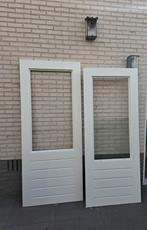 NIEUW! Hardhouten deur, Ophalen, Nieuw, 200 tot 215 cm, Glas