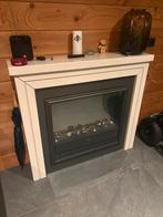 Haard met ombouw, Huis en Inrichting, Ophalen of Verzenden, Zo goed als nieuw, Vrijstaande haard, Elektrische haard