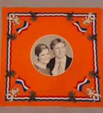 Koningsdag Zakdoek Willem-Alexander & Máxima, Antiek en Kunst, Ophalen of Verzenden