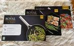 Pannenset: hapjespan, grillpan en koekenpan Royal VKB NIEUW, Ophalen of Verzenden, Nieuw, Rvs, Pannenset
