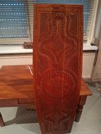 Tropisch Houten Kunstwerk - Handgesneden, Ophalen of Verzenden