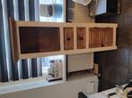 Leuke smal kastje wit/ mango hout., Huis en Inrichting, Kasten | Overige, Ophalen, Zo goed als nieuw