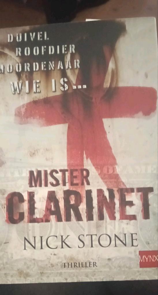 Nick Stone - Mister Clarinet, Boeken, Thrillers, Zo goed als nieuw, Nederland, Ophalen of Verzenden