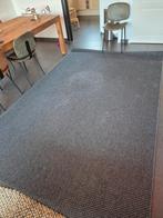 Vloerkleed ikea groot zwart grijs, Ophalen, Gebruikt, 200 cm of meer, Grijs