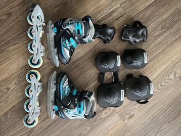 Nijdam combo skeelers / schaatsen maat 27/30 beschikbaar voor biedingen