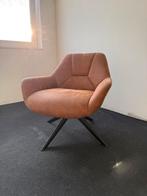 Fauteuil Cognac, Huis en Inrichting, Fauteuils, Ophalen, Zo goed als nieuw, 75 tot 100 cm, 50 tot 75 cm