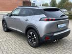 Peugeot 2008 1.2 Turbo 130 pk Automaat Allure Pack Navigatie, Gebruikt, Zwart, 1199 cc, Leder en Stof