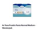 Tena Proskin Pants Normal Medium 4 pak (72 stuks) (€30,00), Diversen, Nieuw, Ophalen