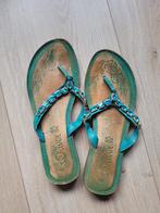 Glimmende slippers s oliver maat 40, Blauw, Slippers, S.Oliver, Ophalen of Verzenden