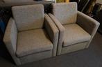 2 stoelen grijs, Ophalen, Gebruikt, Minder dan 75 cm, Stof