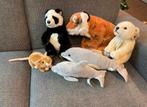 Grote set WWF knuffels Panda tijger dolfijn rat poolbeer, Ophalen of Verzenden, Gebruikt, Overige typen