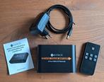 Neoteck Spdif,Toslink, 5 port Switcher met afstand bediening, Ophalen of Verzenden, Zo goed als nieuw, Optische audio, Zonder harde schijf