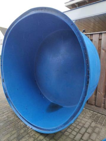 5000 liter vijver Ronde vijver bak hottub - ijsbad + deksel beschikbaar voor biedingen