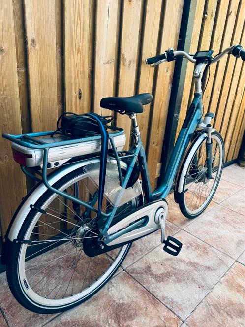 Elektrische Amslod dames fiets Platina XL 650W, Fietsen en Brommers, Fietsen | Dames | Damesfietsen, Zo goed als nieuw, Overige merken