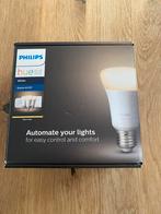 Philips hue starter kit E27 met 1 lamp en dimmerswich, Huis en Inrichting, Lampen | Losse lampen, Ophalen of Verzenden, Zo goed als nieuw