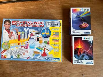 Clementoni - Scheikunde - Aarde & vulkanen - Licht & kleur beschikbaar voor biedingen