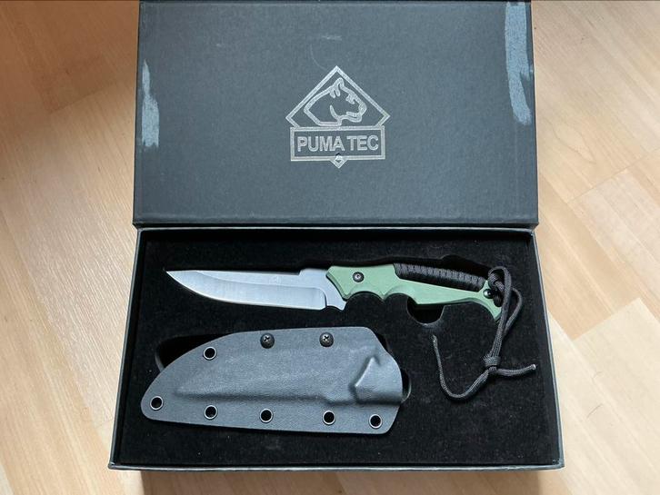 Tactical mes van het merk PUMA TEC NIEUW in doos., Caravans en Kamperen, Kampeergereedschap, Nieuw, Ophalen