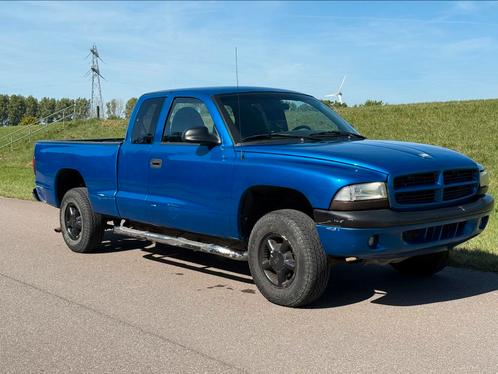 Dodge Dakota 1997 Blauw Pick up 2.5L 4 cilinder, Auto's, Dodge, Particulier, Dakota, Achteruitrijcamera, Airbags, Airconditioning
