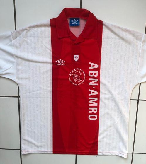 Ajax voetbal shirt „de Meer“ 95/96  XL, Verzamelen, Sportartikelen en Voetbal, Zo goed als nieuw, Shirt, Ajax, Ophalen of Verzenden
