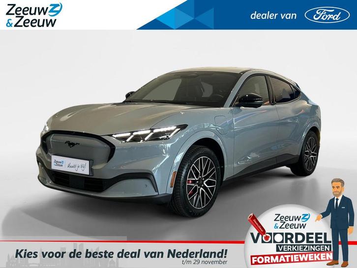 Ford Mustang Mach-E Extended Premium RWD 88 kWh | Direct Lev, Auto's, Ford, Bedrijf, Te koop, Mustang, 360° camera, ABS, Achteruitrijcamera
