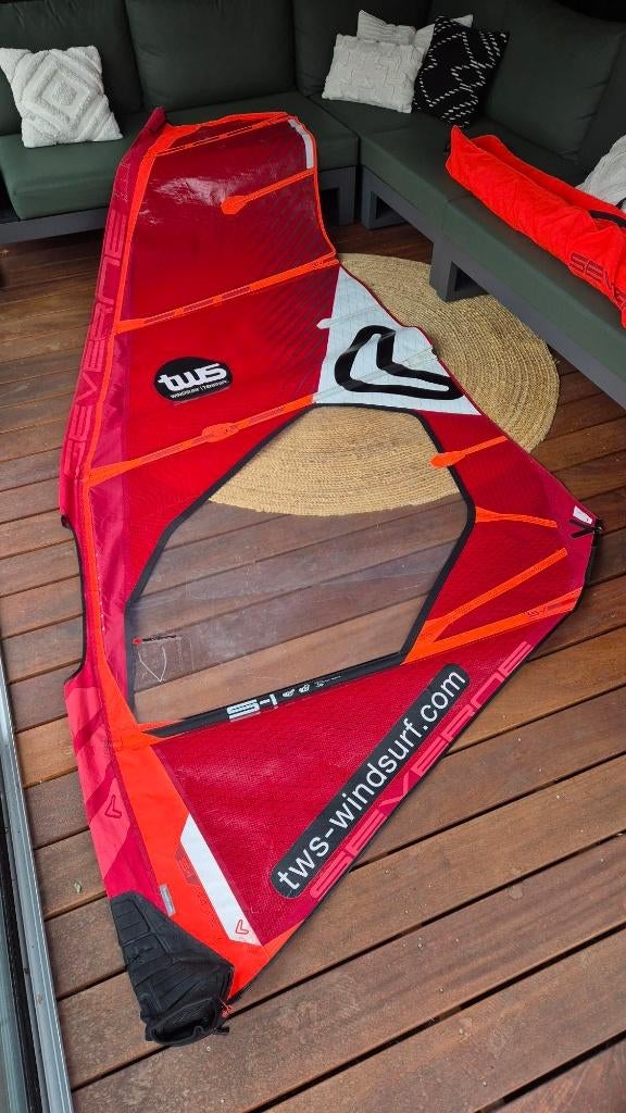 Severne S1 (2020) 4,4 + 4,8, Watersport en Boten, Ophalen, Gebruikt, Zeil, Minder dan 5 m²