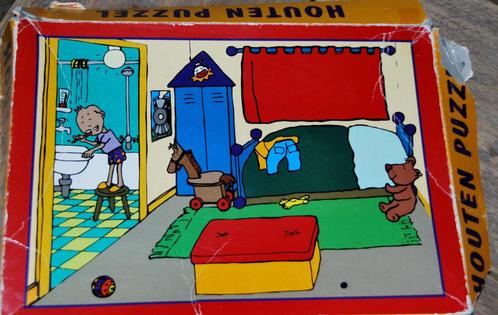 Houten puzzel Toyland, Kinderen en Baby's, Speelgoed | Kinderpuzzels, Nieuw, 6 maanden tot 2 jaar, Minder dan 10 stukjes, Van hout