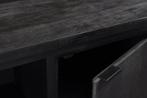 dressoir 180cm mango zwart metaal zwart 2+2 lade actie prijs, Huis en Inrichting, Kasten | Ladekasten, Nieuw, 1 of 2 laden, 150 tot 200 cm