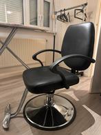 Kappersstoel - Weinig Gebruikt, Huis en Inrichting, Ophalen, Zo goed als nieuw, Zwart, Bureaustoel